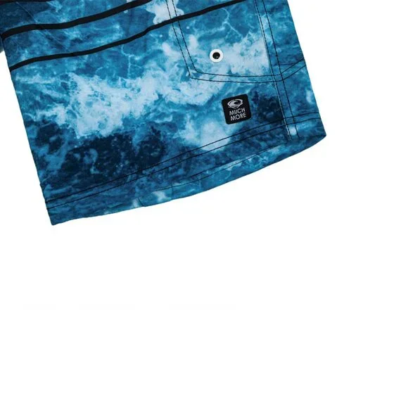 Men's Swim Trunks Mesh Liner Beachwear with Pocket 10" Inseam Size S - Picture 7 of 7